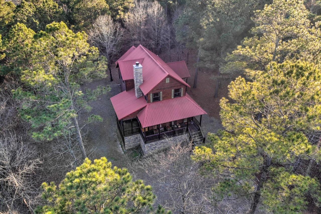 Broken Bow Cabin With Deck, Hot Tub And Fire Pit! מראה חיצוני תמונה