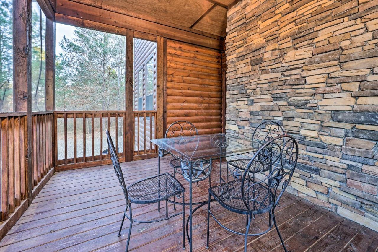 Broken Bow Cabin With Deck, Hot Tub And Fire Pit! מראה חיצוני תמונה
